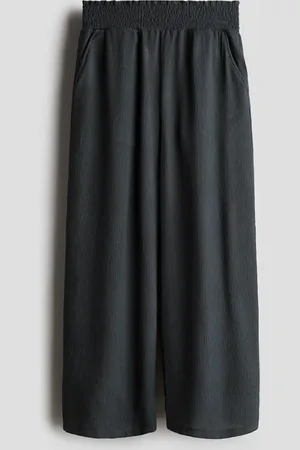 H&M H&M - Smocked crinkled trousers