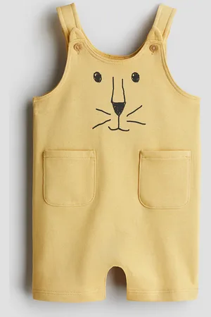 H&M H&M - Printed dungaree shorts