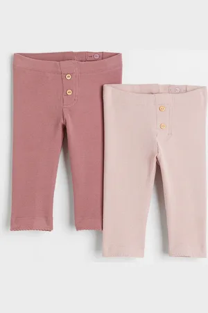 H&M H&M - 2-pack ribbed leggings