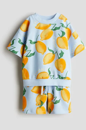 H&M H&M - 2-piece printed sweatshirt set
