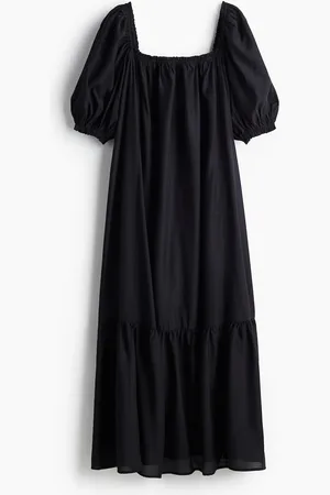 H&M H&M - Square-neck maxi dress