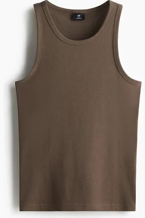 H&M H&M - Slim Fit Ribbed vest top