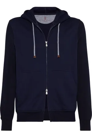 Cotton zip-up hoodie - Man