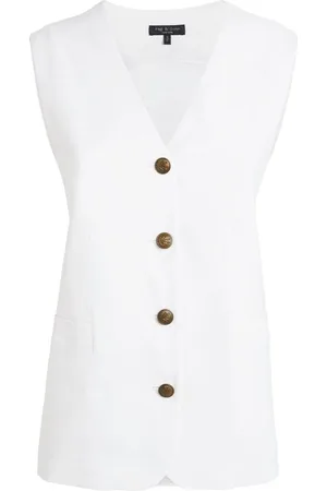 Waistcoats - White - women - Shop Your Favorite Brands