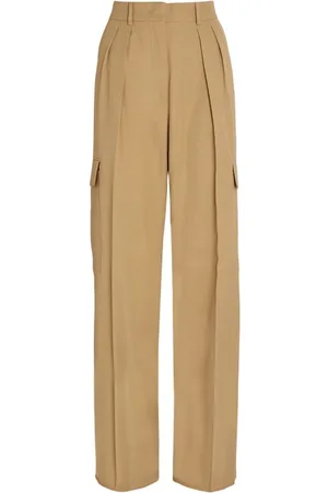 Elastic waist cargo trousers - Woman