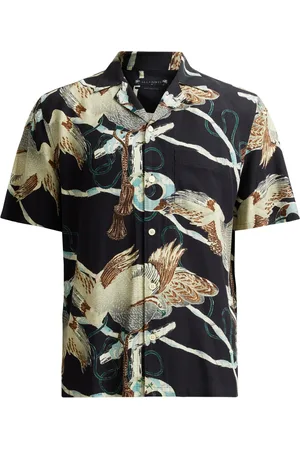 AllSaints Printed Buzzard Shirt