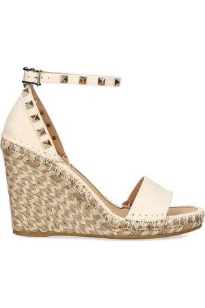 VALENTINO GARAVANI Espadrille Rockstud Wedges 105