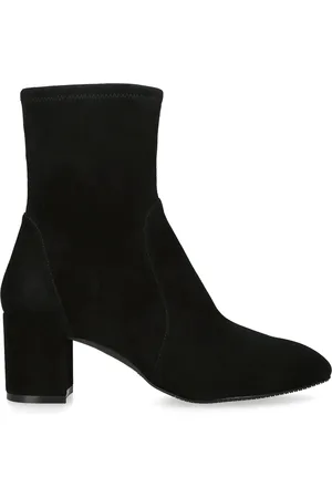 Stuart Weitzman Suede Yuliana Ankle Boots 60