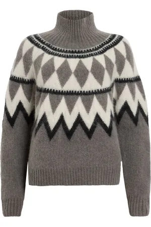 AllSaints Knitted Fair Isle Tara Sweater