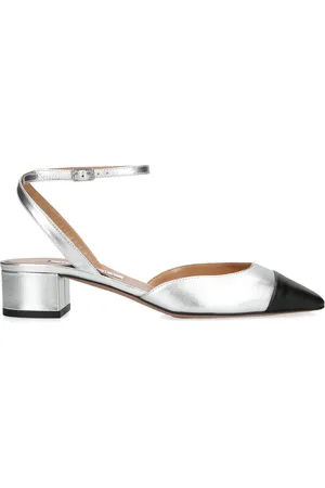 Aquazzura Leather French Flirt Pumps 35