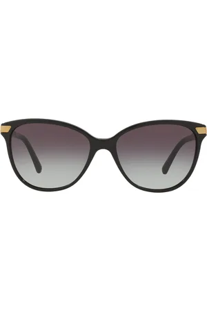 Burberry Icon Stripe Cat Eye Sunglasses
