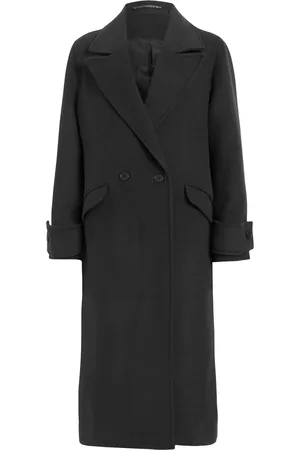 AllSaints Double-Breasted Mabel Coat