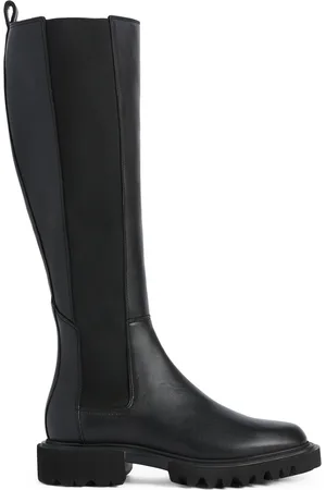 AllSaints Leather Maeve Knee-High Boots