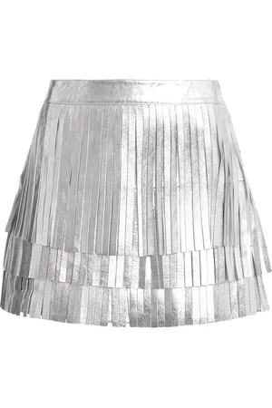 AllSaints Metallic Aisha Mini Skirt