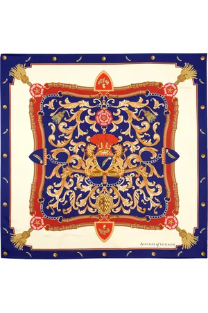 ASPINAL OF LONDON Silk Signature Scarf