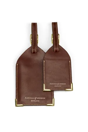 ASPINAL OF LONDON Leather Luggage Tags