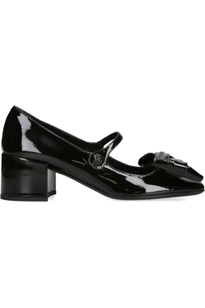 VALENTINO GARAVANI Leather VLogo Mary Jane Pumps 50
