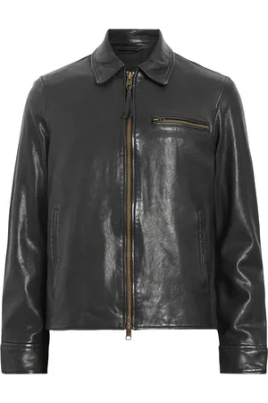 AllSaints Leather Miller Jacket