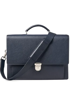 ASPINAL OF LONDON Leather City Laptop Briefcase
