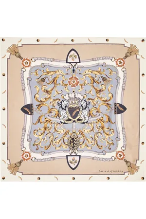 ASPINAL OF LONDON Silk Signature Scarf