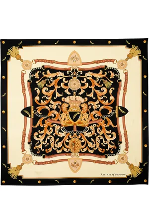 ASPINAL OF LONDON Silk Signature Scarf