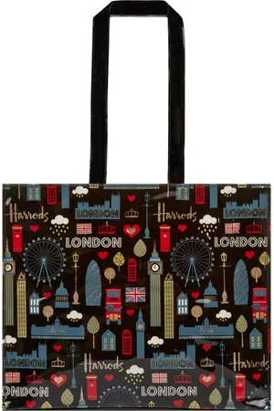 HARRODS Glitter London Shoulder Bag