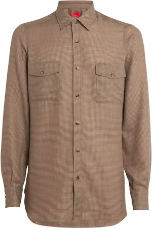 ISAIA Check Mix Sport Shirt