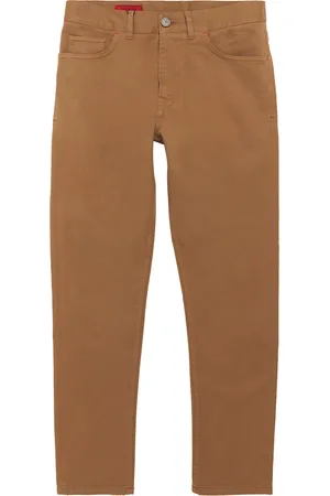 ISAIA Stretch-Cotton Slim Chinos