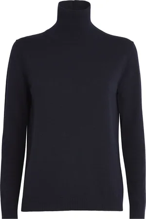 Max Mara Silk-Blend High-Neck Sweater