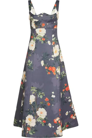LEO LIN Pear Blossom Print Odette Dress
