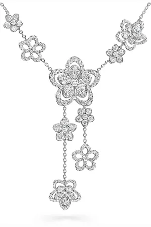 GRAFF Gold and Diamond Wild Flower Necklace
