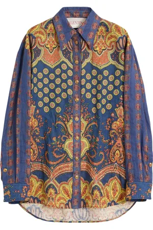 VALENTINO GARAVANI Linen Printed Shirt