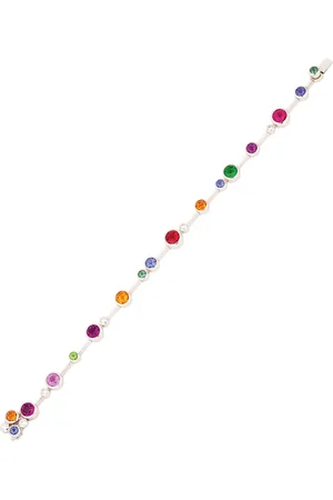 Boodles Gold, Diamond, Tanzanite and Gemstone Raindance Rainbow Bracelet
