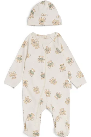 HARRODS Henry Bear All-In-One and Hat Gift Set