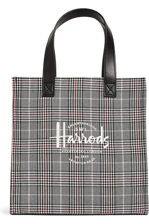 HARRODS Small Southbank Check Bag