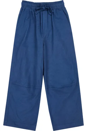 Caramel Cotton Caper Trousers