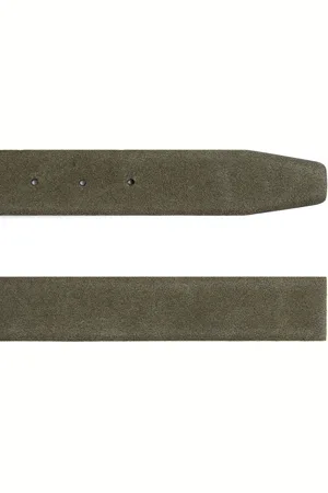 Giorgio Armani Suede Reversible Belt Strap