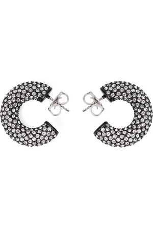 Amina Muaddi Mini Cameron Hoop Earrings