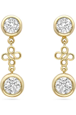 Boodles Gold and Diamond Beach Earrings