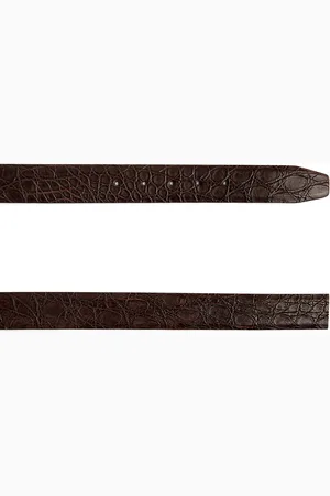 Giorgio Armani Crocodile Leather Belt