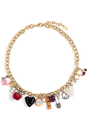 Coach Signature Vintage Charms Necklace