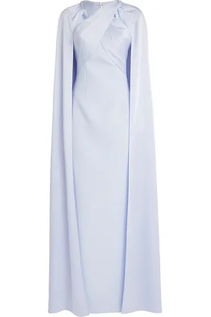 Safiyaa Silk Ayse Cape Gown