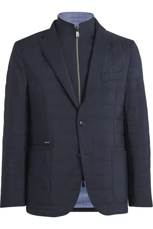 corneliani Technical Quilted Blazer