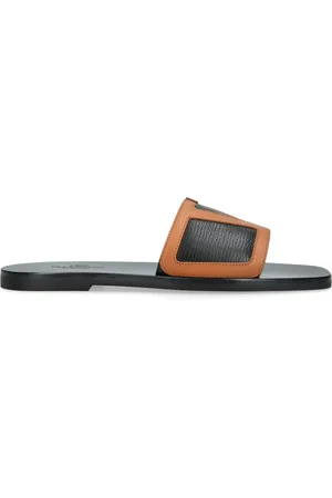 VALENTINO GARAVANI Leather Viva Superstar Slides