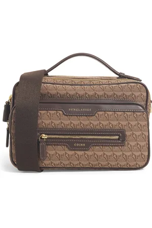 Anya Hindmarch Jacquard Multi Pocket Cross-Body Bag
