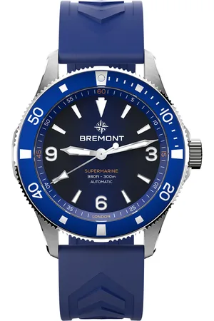 Bremont Stainless Steel and Rubber 300m Supermarine Watch