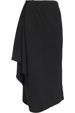 Issey Miyake Vigor Pleats Midi Skirt
