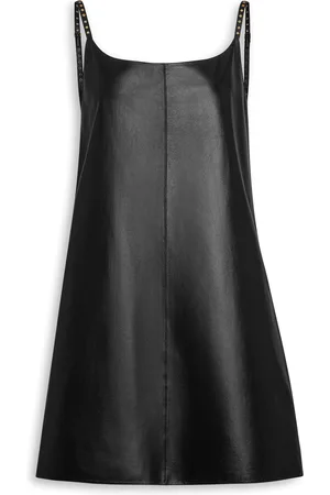 Alaïa Leather Mini Dress