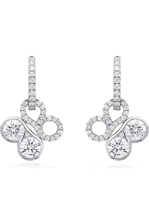 Boodles White and Diamond Be Earrings