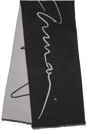 Giorgio Armani Wool-Silk Signature Scarf